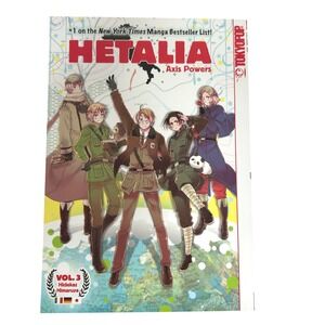 Hetalia Axis Powers Vol 3 Manga Hidekaz Himaruya Tokyopop English Paperback